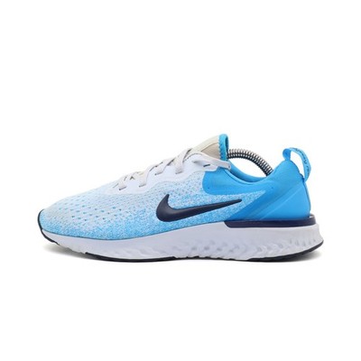 Nike Damen Odyssey React Sportschuh Blau Weiss Synthetik Leicht Laufschuh EU 39
