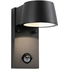 Paulmann Capea 94453 LED-Außenwandleuchte mit Bewegungsmelder 6 W Grau
