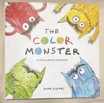Anna Llenas The Color Monster Hardcover Emotions & Self-Esteem Picture Book