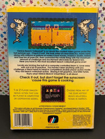 Venice Beach Volleyball NES box only AVE