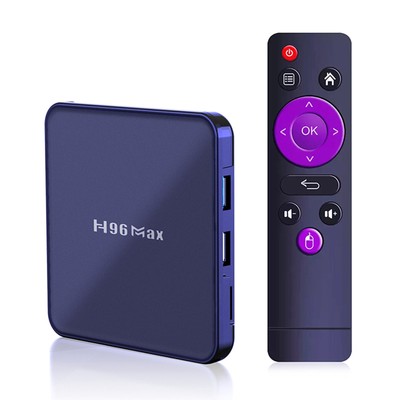 H96 Max V12 12.0 TV-Box Mit 4K UHD 4GB/32GB Und Dual-Band-WLAN