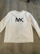 Michael Kors Women Sport MK Crew White L