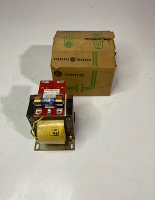 One (1) GE 55-172809G034 Industrial Transformer PRI- 240/480V SEC- 120V (NOS)