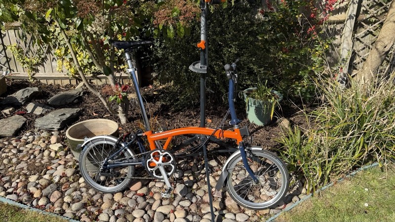 Brompton Folding Bike 6 Speed S line Great Condition Used Very Little