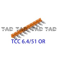 New Weidmuller Wiring Terminals Connecting strip TCC 6.4/51 OR 2556370000