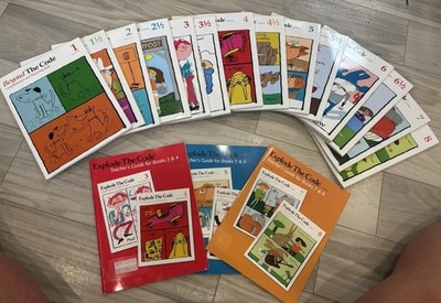 Explode The Code Books 1-8 Homeschool Teachers Guide Comprehension