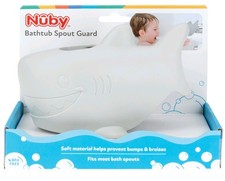 NIB Nuby Shark Bathtub Faucet Safey Guard For Baby Kids Bath