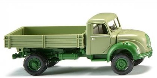 Wiking 042496 - 1/87 Tipper (Magirus) - Light Green - New
