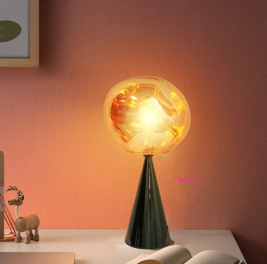 Nordic Lava Floor Lamp Acrylic Melt Table Desk Lights Led Standing Sofa Light - Image 4 of 4