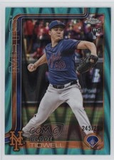 2025 Topps Chrome Update Teal RayWave Refractor 245/299 Blade Tidwell #USC14 z2n