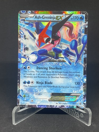 Ash-Greninja EX #XY133 (2016) - XY Promos - Black Star Promo - HP Condition