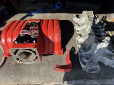 1986-1995 Ford Mustang Explorer Gt40 Style Upper And Lower Intake Cobra 5.0 302