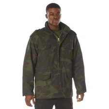 Fits Midnight Woodland Camo  Jacket M65 Field  Medium12085-M