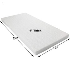 1" Thick Ceramic Fiber Blanket, 2400 F Fireproof Insulation for Versatile Use