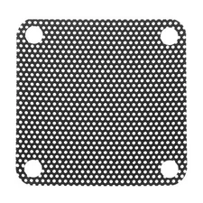 10PCS PC Dust Filter 40x40mm PVC Computer Case Cooler Mesh Cover Fan Grill Black
