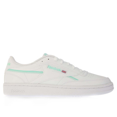 Damen Sneaker Reebok Classics Club C 85 Vegan Schnürer Freizeit in Weiß