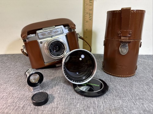 Objectif Photo Agfa Color Solinar 2,8/50 Mm Pour Ambi Silette - Occasion En état Top