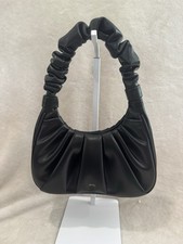 JW PEI Black Mini Ruched Hobo Shoulder Bag Top Handle - looks brand new