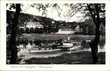 Ak Bad Karlshafen an der Weser, Dampfer - 4730528
