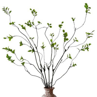 4 Pcs Artificial Greenery Stems Faux Branches for Vase, 37.4 Inch Artificial ...