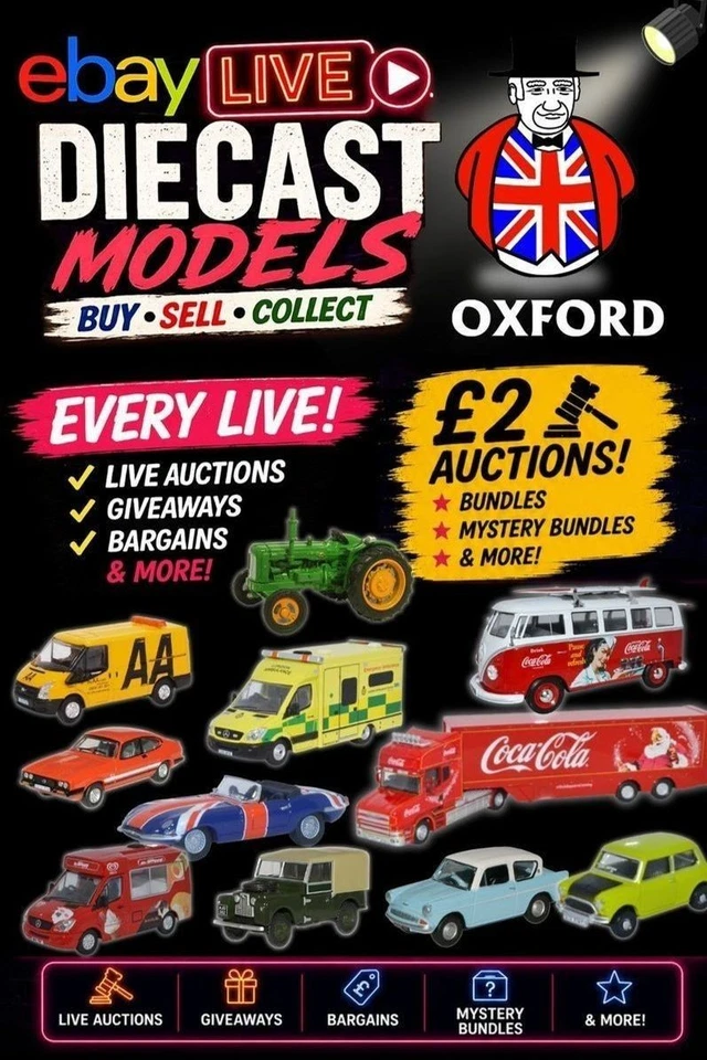 Oxford Diecast Live Mystery Bundles and Other Items