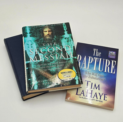 Lot of 3 Religious Books - The Second Messiah, The Rapture, Awake My Heart