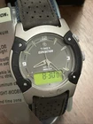 Vintage Timex Expedition i Control Watch Dual Analog Digital Indiglo Chronograph