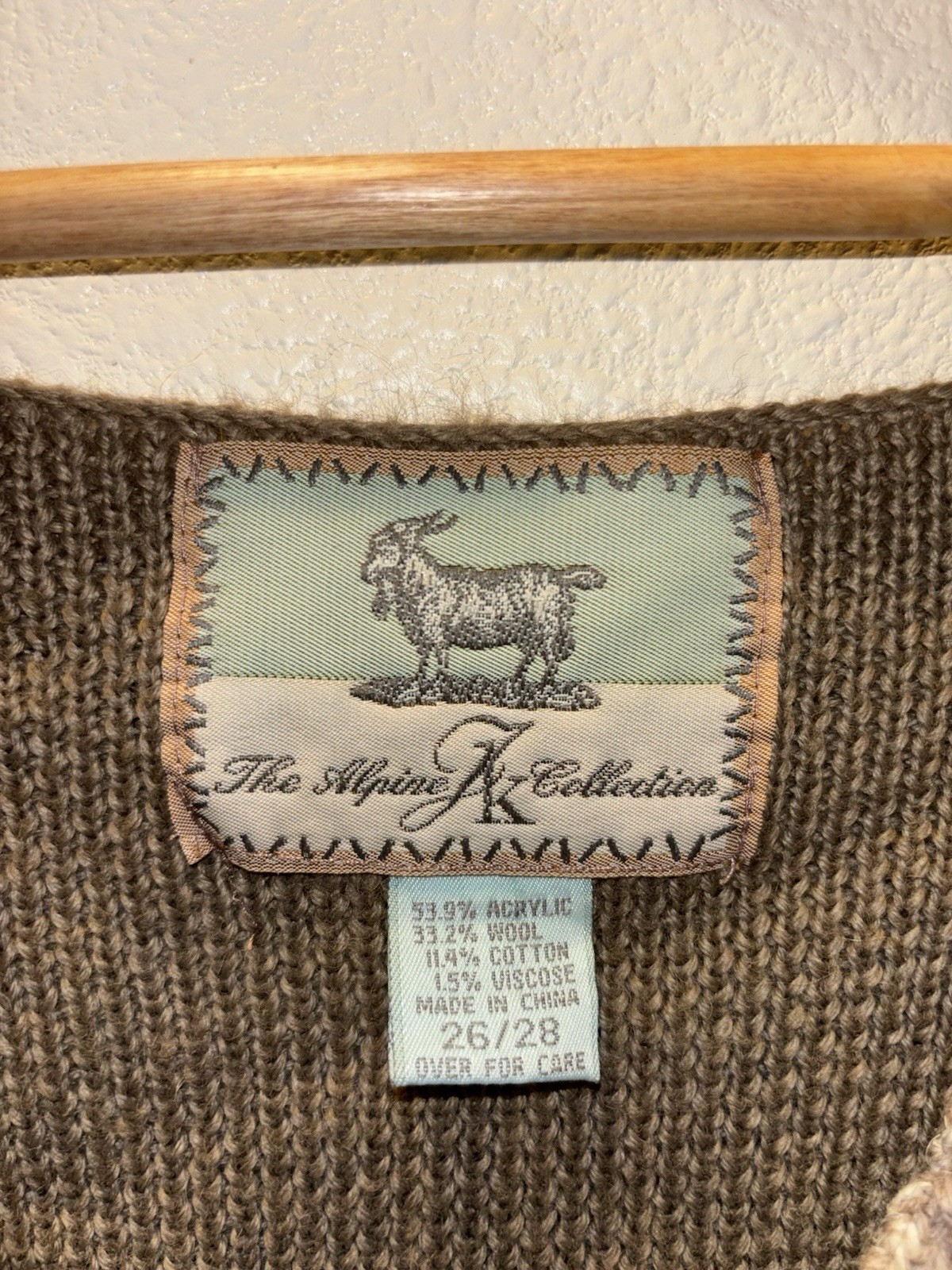 JK Alpine Collection Women's Patchwork Pullover S… - image 2