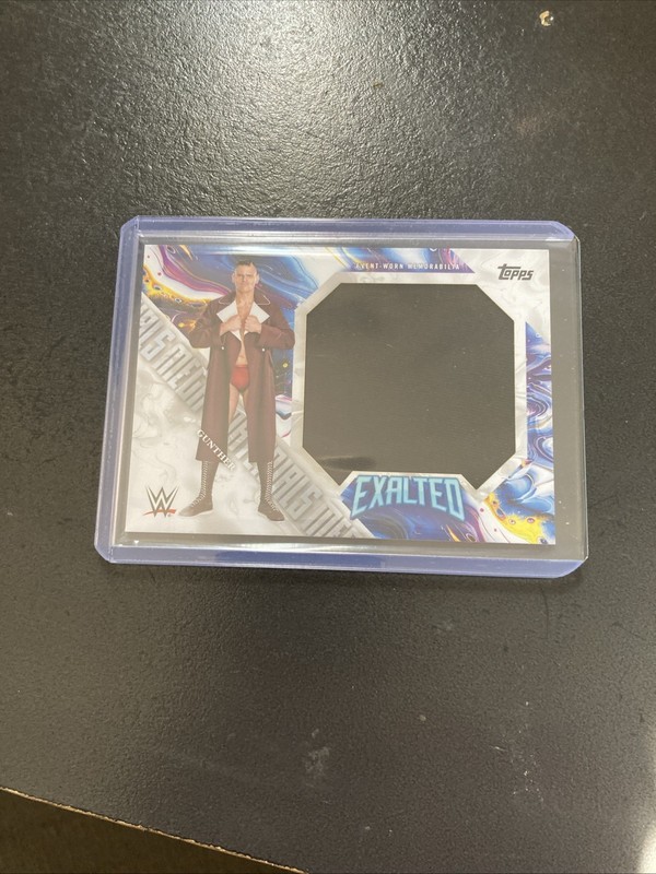 2025 TOPPS WWE EXALTED JUMBO RELIC GUNTHER