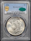 1926 Peace Silver Dollar $1 - PCGS MS64 CAC - BLAST WHITE!