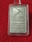 1 TROY OZ 999.0 FINE SILVER INGOT NORTHWEST TERRITORIAL MINT PAN AM CORP #T1920