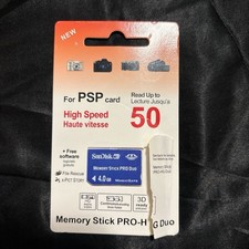 SanDisk 4Gb MemoryStick Pro Duo / PSP/ Gaming Memory Card