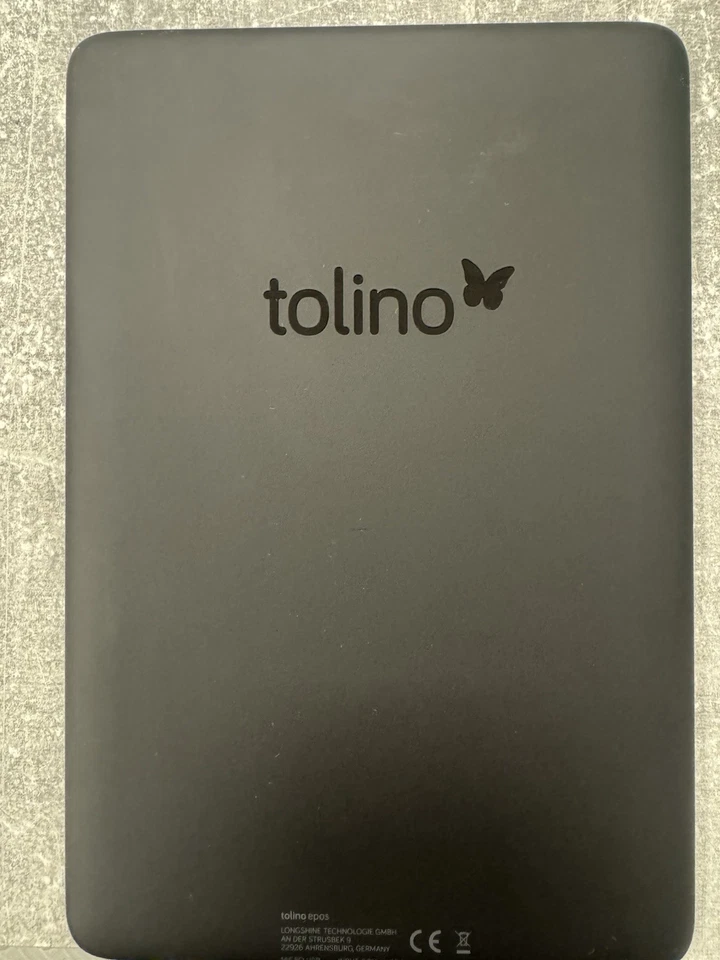 Tolino Epos 7,8" 8GB [Wi-Fi] schwarz, sehr guter Zustand - Bild 2 von 3