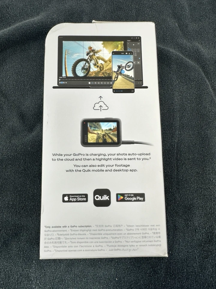 GoPro HERO13 Black Action Camera With 64GB Micro SD Card & Case - Black  - Image 3 of 4