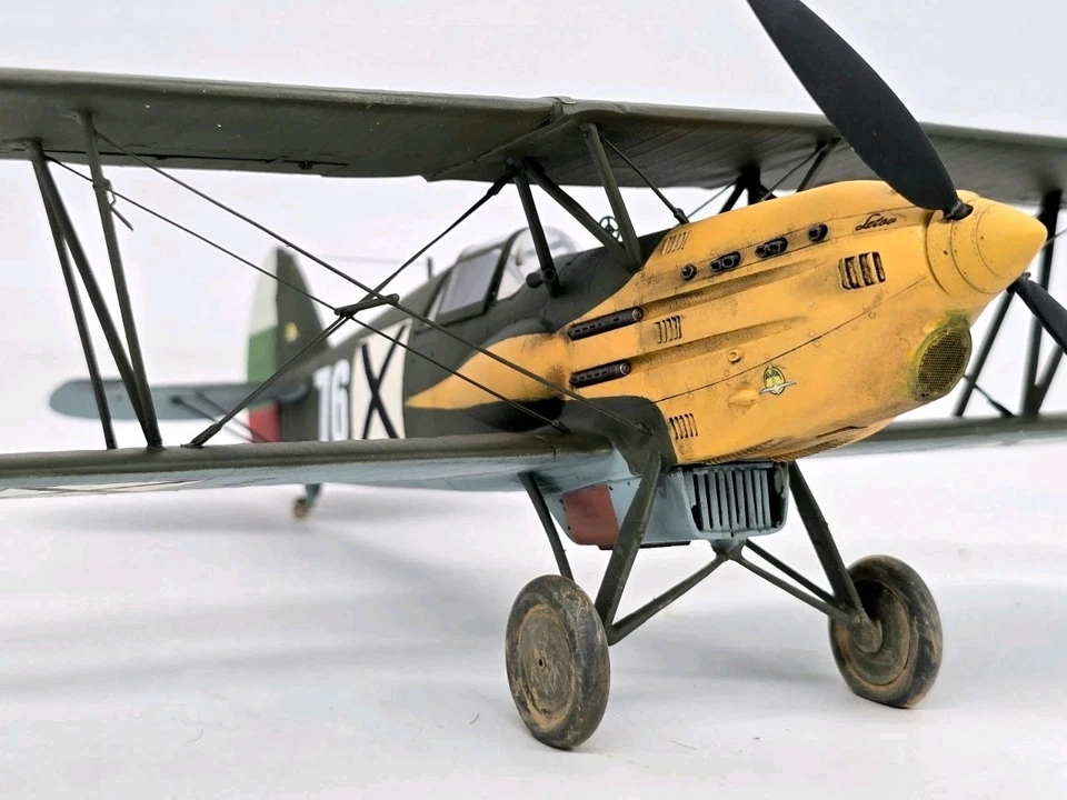 AVIA B.534 in 1/32 Bulgarian Air Force  - Bild 4 von 4