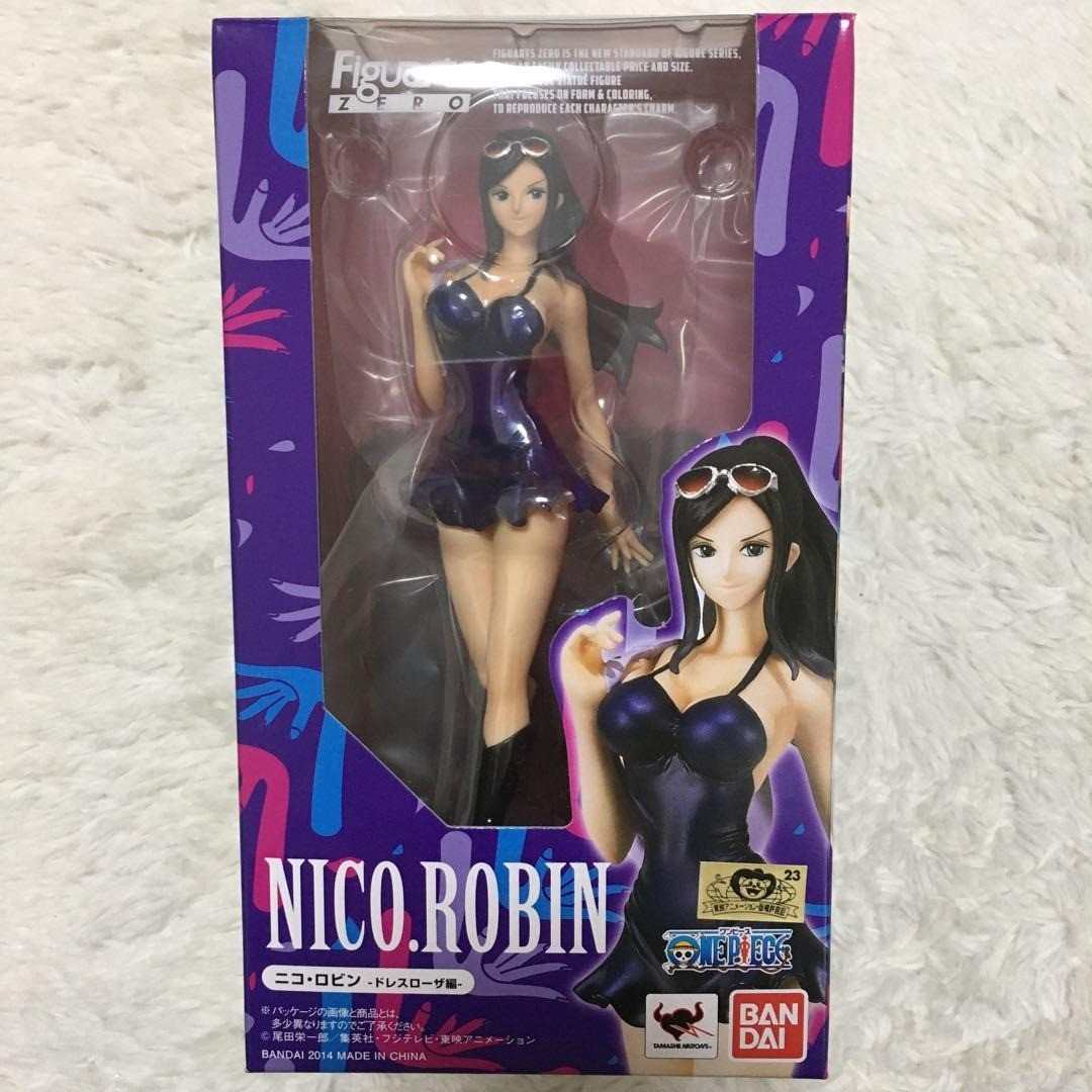 BANDAI Figuarts ZERO Nico Robin One Piece Dressrosa Ver. Figure Japan NEW