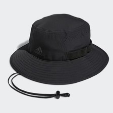 ADIDAS Men  s Victory 4 Bucket Hat Cap Black Size S/M FZ6836 NEW