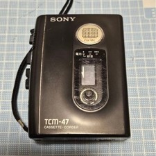 Sony Tcm-47 Cassette Player Vintage JPN Limited Rare cassette Player Model Colle