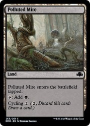 Polluted Mire 253/261 Foil Dominaria Remastered