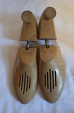 Vintage Earl Natural Wooden Shoe Saver Stretcher Shoe Trees Inserts Size 11