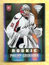PHILIPP GRUBAUER 2013-14 PANINI TITANIUM SP ROOKIE RC INSERT CARD #'D /100 NHL