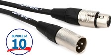 JUMPERZ JBM Blue Line Microphone Cable - 2 foot 10-pack 
