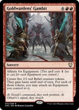 Goldwardens' Gambit - Light Play MTG Commander: Phyrexia: All Will Be One