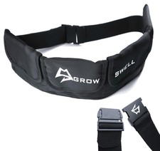 Scuba weight belt with 4 pockets, quick release buckle comfortable fit divi...