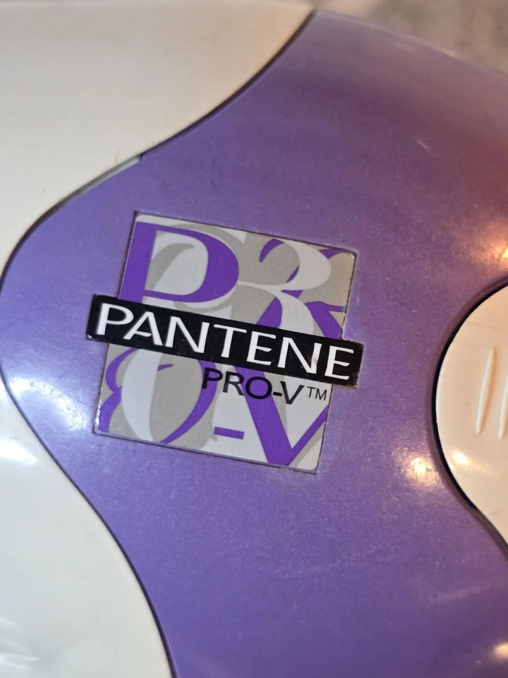 松下 EH5502 吹风机 Pantene Pro-V 紫色白色 GFCI 插头 2 速紧凑型 — 第 3/4 张图片