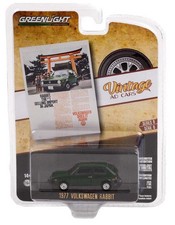 Greenlight 1977 Volkswagen Rabbit Vintage Ad Cars 1:64