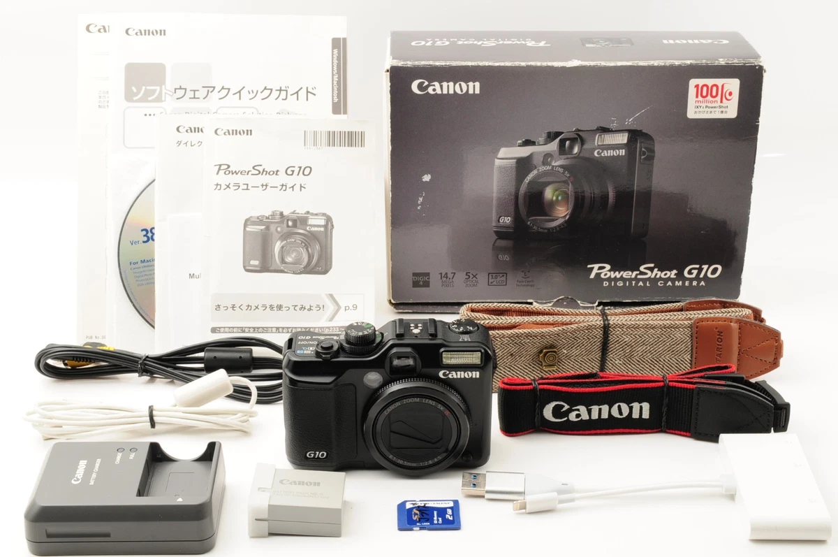 Preços baixos em Câmeras digitais Canon PowerShot G10 | eBay