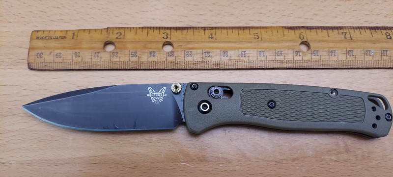 Benchmade 535 Ranger Green Grivory® with Black Blade