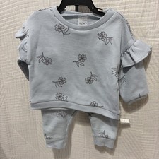 Carters Child Of Mine 2 Piece Baby Girl Outfit Size 0-3 M NWOT