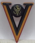 WWII Victory Pin Bakelite Pin Sweetheart Brooch Military WW2